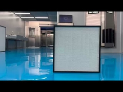 Intelligente atmungsaktive Hepa-Hochdichte-Luftfilter Aluminiumrahmen Hochdurchflussluftfilter