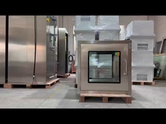 304 Edelstahl Kompakt Flach Tür Pass Box 600x600x600mm