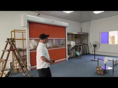 Industrielle Hochfrequenz-Roll-Up-Türen.