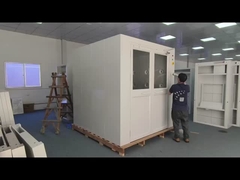 Anti-Korrosions-Pulverbeschichtete Doppeltür-Frachtpassbox / Luftdusche