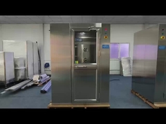 304 Eckluftdusche aus Edelstahl