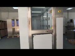 Eck-Luftdusche mit integriertem Sohlenreinigungssystem: Umfassende Personen-Dekontaminationslösung