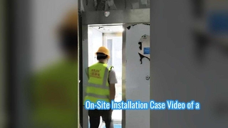 Fallvideo zur Installation vor Ort eines groß angelegten Luftduschprojekts