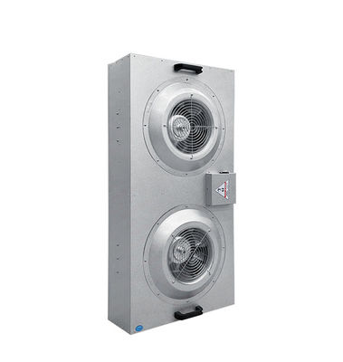 Edelstahl-Ventilatorfilter mit 0,45-0,75 m/s HEPA-Luftgeschwindigkeit und anpassbaren Abmessungen für Reinraum