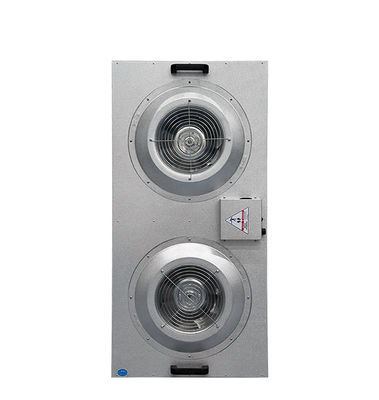 Edelstahl-Ventilatorfilter mit 0,45-0,75 m/s HEPA-Luftgeschwindigkeit und anpassbaren Abmessungen für Reinraum