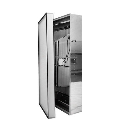 Statischer Druckkontrolle FFU Reinraum 201 304 SS Lüfterfilter Hepa Für medizinische Zwecke