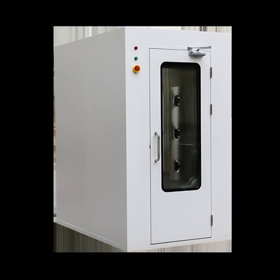 Anpassbares Pulverbeschichtetes Stahl / SUS304 Luftdusche Raum mit 0-99s Einstellbare Reinraumluftdusche