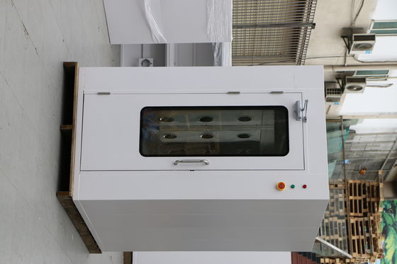 Anpassbares Pulverbeschichtetes Stahl / SUS304 Luftdusche Raum mit 0-99s Einstellbare Reinraumluftdusche