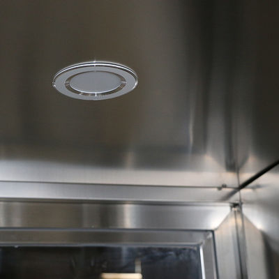 304 Edelstahl FDA-zertifizierte Doppeltür-Frachtluftdusche zur Dekontamination von Reinräumen