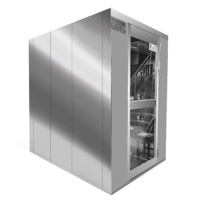 Modularer Luftduschraum mit einstellbarem Timer von 0 bis 99 Sekunden und 360° Luftstromwinkel in SUS304/Pulverbeschichteter Stahlplatte