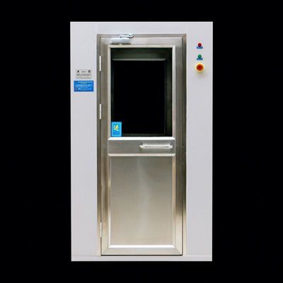 Modularer Luftduschraum mit einstellbarem Timer von 0 bis 99 Sekunden und 360° Luftstromwinkel in SUS304/Pulverbeschichteter Stahlplatte
