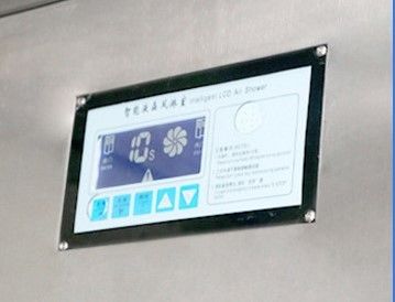 ISO 14644 Industrie-Luftdusche -- Autotür, Schwerlaststahl für Fabriken