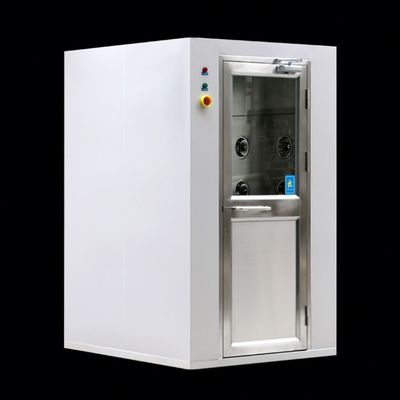 Customized Cleanroom Luftdusche Raum mit 0-99s verstellbarer Timer und 360° Luftstromwinkel in SUS304/Pulver beschichtete Stahlplatte