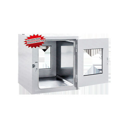 Explosionssicherheit unter sauberen Bereichen Reinraum Passbox Dynamische UV-Passbox