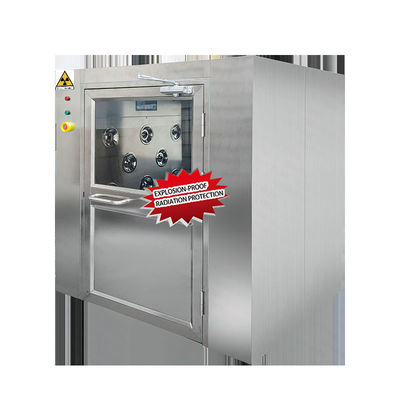 Edelstahl Dynamischer elektrischer Durchgang durch die Box UV Reinraum Durchgang durch die Box