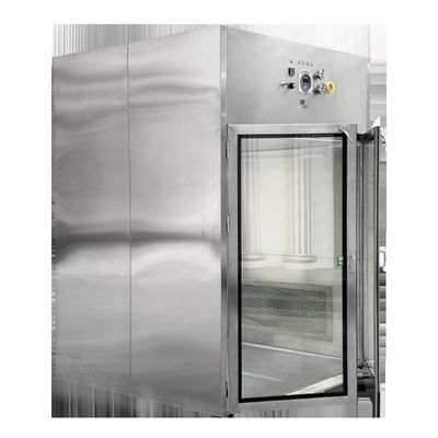 Doppeltürer Reinraum-Passbox mit HEPA-Filter und mechanischen Schlössern für den Laborgebrauch
