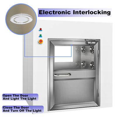 Customized Clean Room Pass Box UV Pass Box OEM / ODM Akzeptabel M-RCDC600F