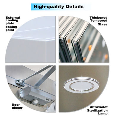 Anpassungsfähige UV-Passbox aus Edelstahl für Anwendungen in Reinräumen