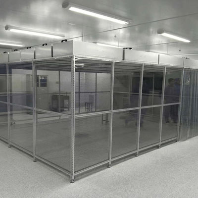 Portable Modular Clean Room System mit Glastüren und anpassbarem Design für die medizinische und Lebensmittelindustrie