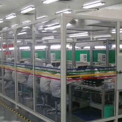 Portable Modular Clean Room System mit Glastüren und anpassbarem Design für die medizinische und Lebensmittelindustrie
