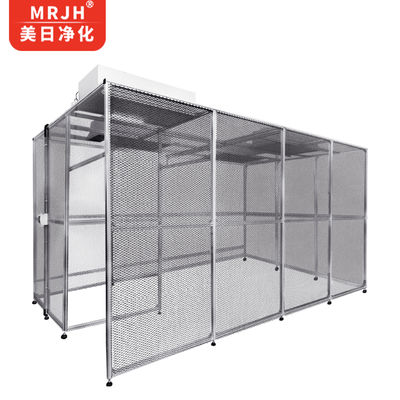 Klasse 100-10000 Gmp Modularer Reinraum Industrie-Portable Staubfreier Raum individuell