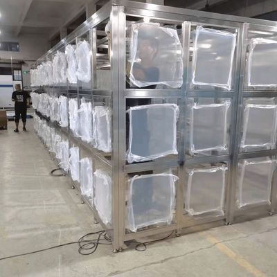 Klasse 100-10000 Gmp Modularer Reinraum Industrie-Portable Staubfreier Raum individuell