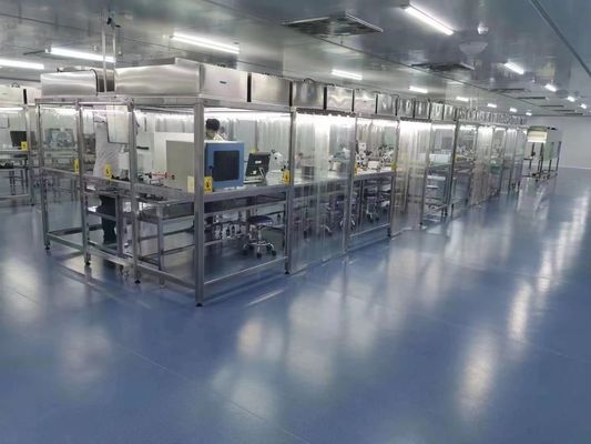 Maßgeschneiderte modulare Reinraum-Arbeitsstation mit HEPA-Lüfterfiltereinheiten und ISO5~ISO9-Konformität