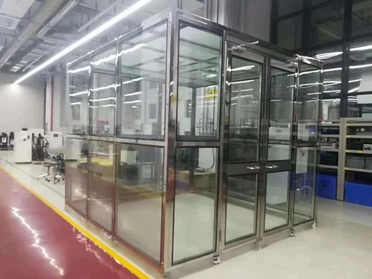Maßgeschneiderte modulare Reinraum-Arbeitsstation mit HEPA-Lüfterfiltereinheiten und ISO5~ISO9-Konformität