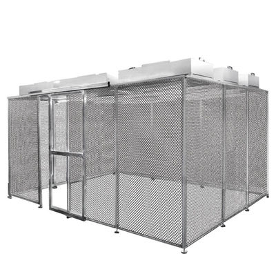 Kundenspezifische modulare Reinraumkabine mit HEPA-Filtration und ISO 14644-Konformität zur Kontaminationskontrolle