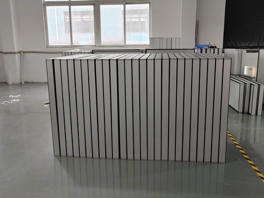 Intelligente atmungsaktive Hepa-Hochdichte-Luftfilter Aluminiumrahmen Hochdurchflussluftfilter
