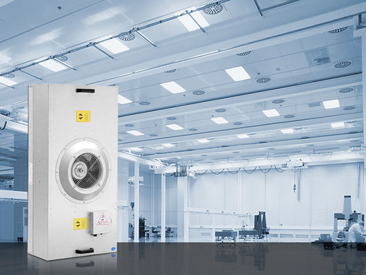 Edelstahl FFU Reinraum mit minimalem Luftströmungswiderstand und anpassbarer Größe HEPA-Ventilatorfilter-Einheit
