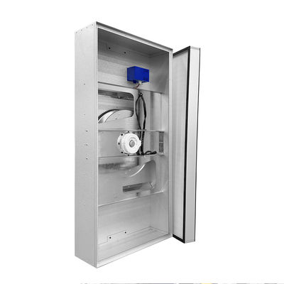 Ultra-dünne FFU. Ein niedriges Reinraumluftsystem für medizinische Labore. Raumsparende HEPA-Filtration und leiser Betrieb.