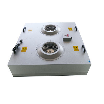 EG Doppelmotor-Gleichstrommotor-FFU-Ventilatorfilter-Einheit für H13 HEPA-Luftreinigung für ISO-Reinigungsräume