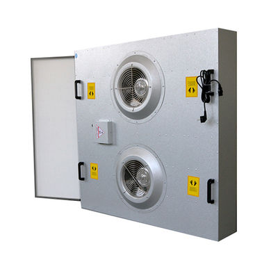 EG Doppelmotor-Gleichstrommotor-FFU-Ventilatorfilter-Einheit für H13 HEPA-Luftreinigung für ISO-Reinigungsräume