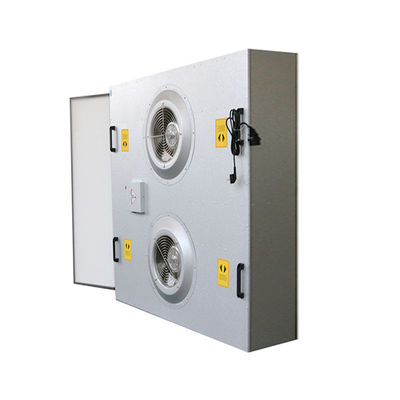 AC-Doppelfan FFU Redundant Airflow-System. Pharmazeutische HEPA-Filtration. 24/7 kritische Umgebung.