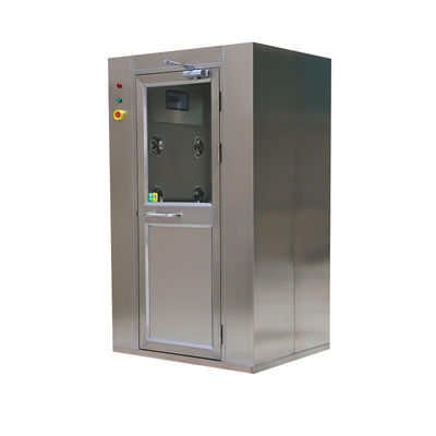 ISO 14644 Luftdusche. 304 Edelstahl und Doppelstrahlen. Kompaktes Design für eine Person.