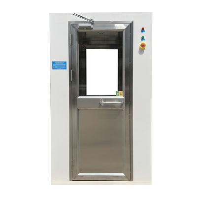 GMP-konforme 201 Edelstahlluftdusche 1240x2000x2100mm Pharma-Grade Twin Airflow