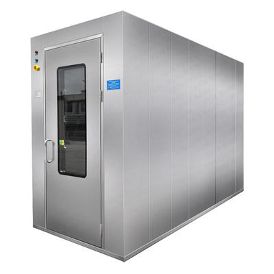 304 Edelstahl-Luftdusche mit Dual-Airflow-Design für die Dekontamination von Reinräumen 1240x2000x2100mm