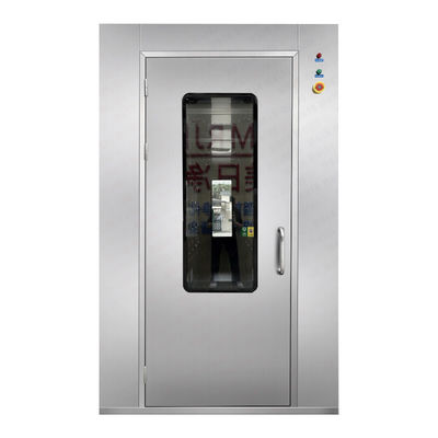 304 Edelstahl-Luftdusche mit Dual-Airflow-Design für die Dekontamination von Reinräumen 1240x2000x2100mm