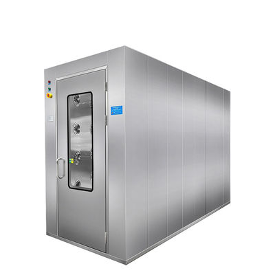 304 Edelstahl-Luftdusche mit Dual-Airflow-Design für die Dekontamination von Reinräumen 1240x2000x2100mm