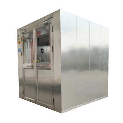 GMP-zertifizierte Frachtluftdusche für Paletten. 201 Stahl und OSHA-konform.