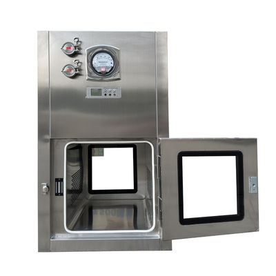 GMP-zertifizierte 304 Edelstahl-Laminar-Flow Pass Box 1200x1070x1600mm für Pharma-Cleanrooms