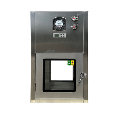 ISO-zertifizierte Laminar Flow Pass Box. HEPA H14 & 304 Stahl. Pharma/Elektronik saubere Übertragung.
