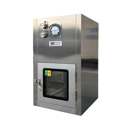 ISO-zertifizierte Laminar Flow Pass Box. HEPA H14 & 304 Stahl. Pharma/Elektronik saubere Übertragung.