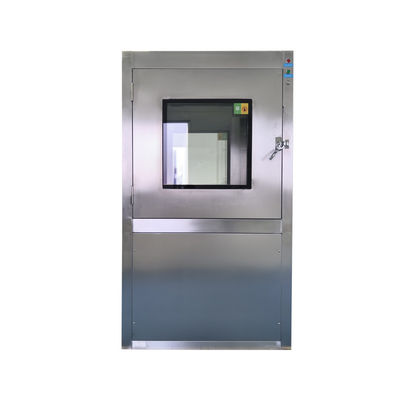 ISO-zertifizierte Luftdusch-Passbox. 201 Edelstahl und HEPA H13. Pharma/Elektronik Reinräume.