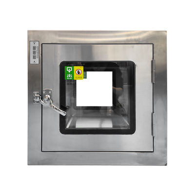 304 Edelstahl Laborpassbox mit mechanischer Verriegelung und UV-Sterilisation für die Übertragung in Reinräume