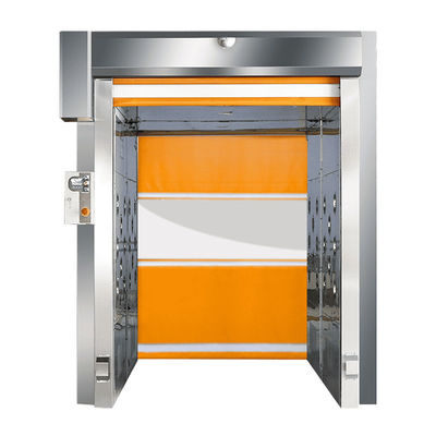 Industrie-Heavy-Duty-Luftdusche mit segmentiertem Winddichtes Design und 0,8 mm zerreißfestem Vorhang für ISO 14644-1-konforme Reinräume