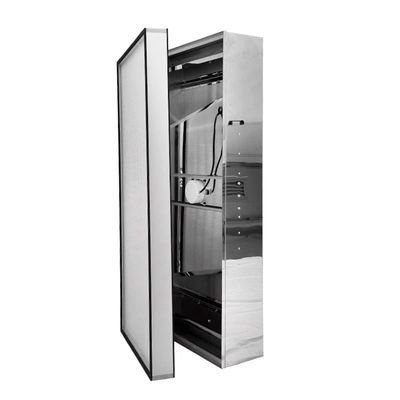 BFU-Bodenzugriffsventilatorfilter mit extra-großer HEPA-Luftströmung, ultra-niedrigen Vibrationen und Werkzeugfreiem Filterwechsel für ISO 5-9 Reinräume