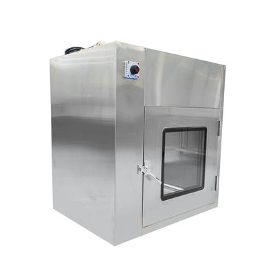 Explosionssicheres Laminar-Flow-Transfer-Fenster. 99,999% Reinigung. Gefährliches Material durch Chemie, Pharma und GMP Reinräume.