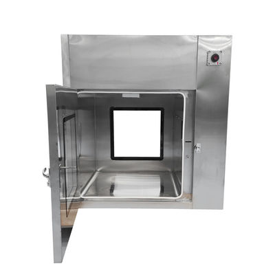 Explosionssicheres Laminar-Flow-Transfer-Fenster. 99,999% Reinigung. Gefährliches Material durch Chemie, Pharma und GMP Reinräume.